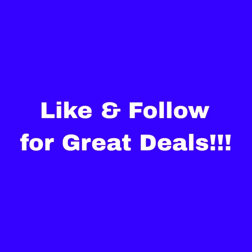 Like & Follow for Great Deals!! - Picture 1 of 1